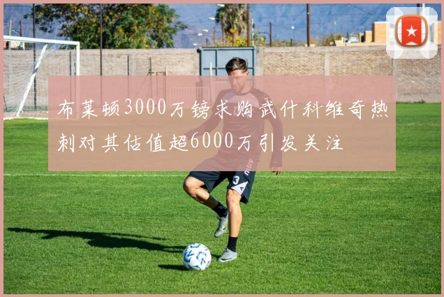 布莱顿3000万镑求购武什科维奇热刺对其估值超6000万引发关注